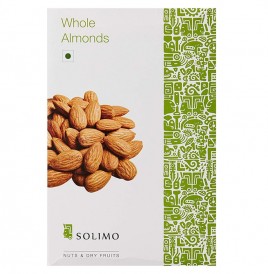 Solimo Whole Almonds   Box  500 grams